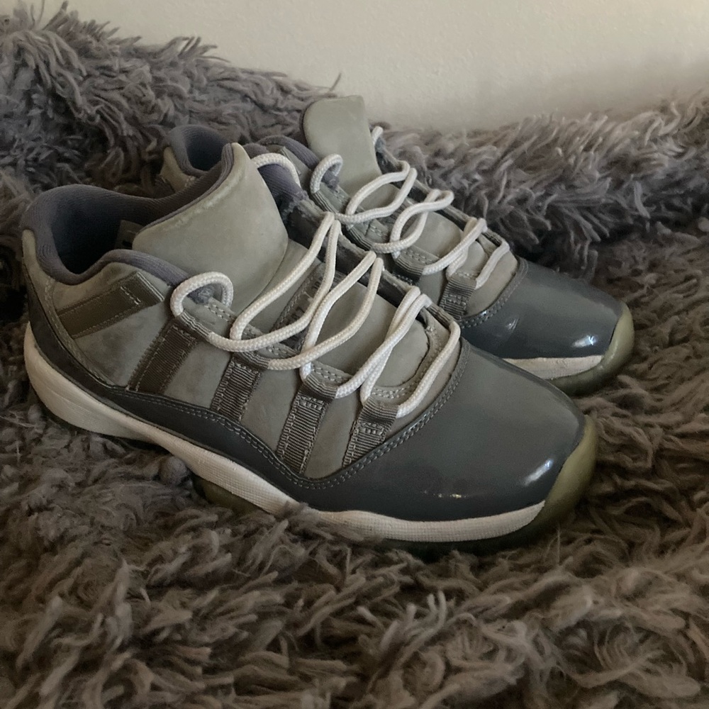 Cool grey Jordan 11 lows